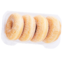Gesuikerde donuts